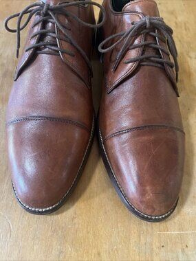 Cole Haan Grand.OS Lenox Hill Men's Size 10M British Tan Leather Oxford C11632